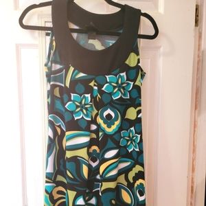 RETRO patterned dress size 4P